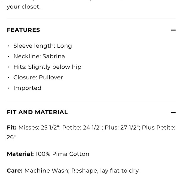 NWT Talbots Sabrina Shaker Stitch Pima Knit Sweater Petite Plus X BRETON BLUE - Picture 3 of 6